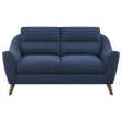 Gano Blue Loveseat Online