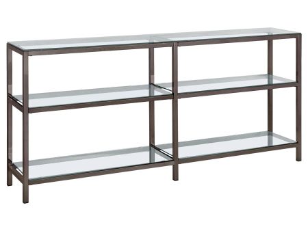 Kate Black Console Bookcase Sale