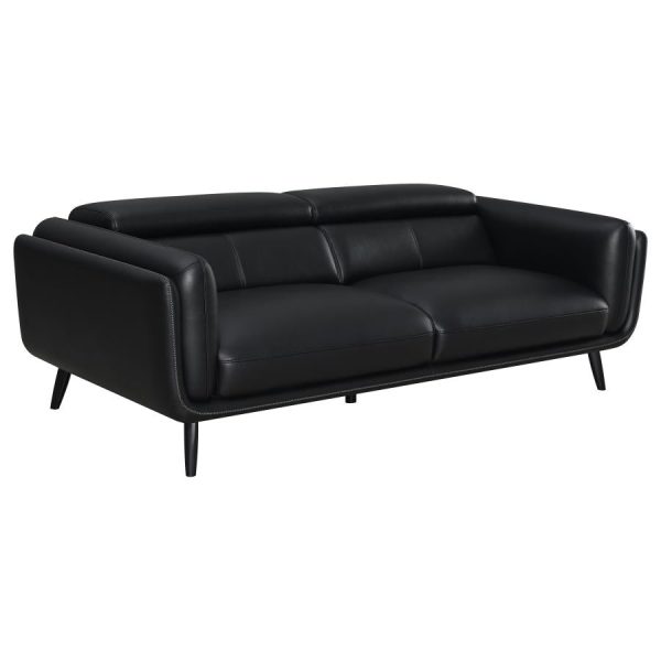 Shania Black 3 Pc Sofa Set Hot on Sale