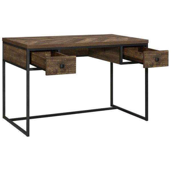 Millbrook Brown Writing Desk Hot on Sale