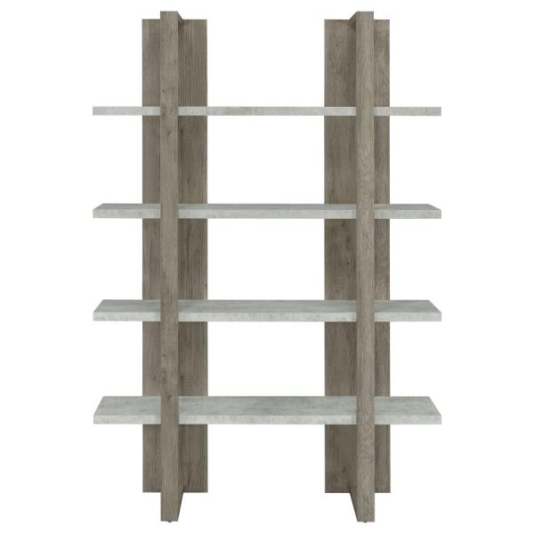 Danbrook Grey Bookcase Online now