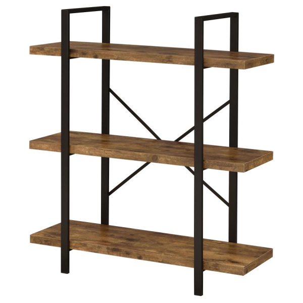 Cole Brown Bookcase Online now