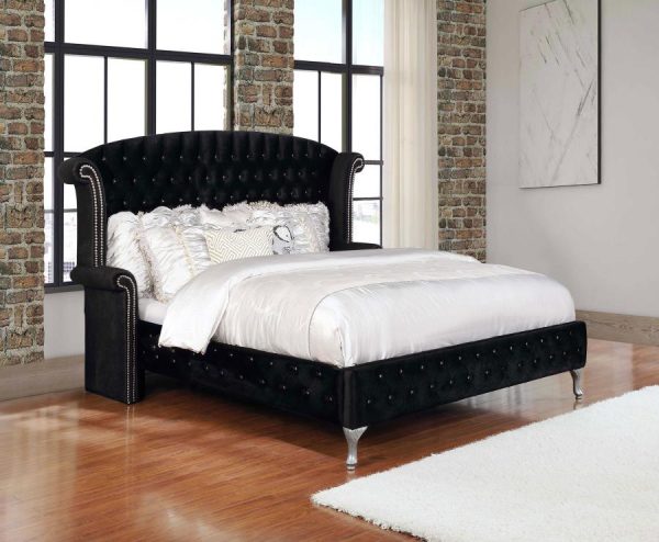 Deanna Black Queen Bed Sale