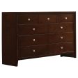 Serenity Brown Full Bed 4 Pc Set Online