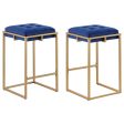 Nadia Blue Counter Stool on Sale