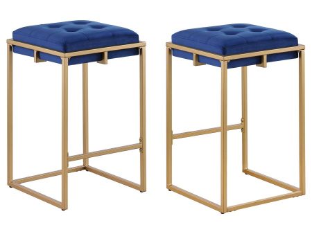 Nadia Blue Counter Stool on Sale