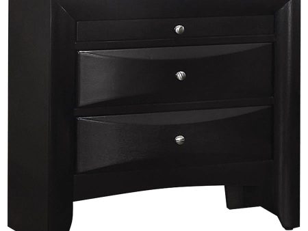 Briana Black Nightstand Online