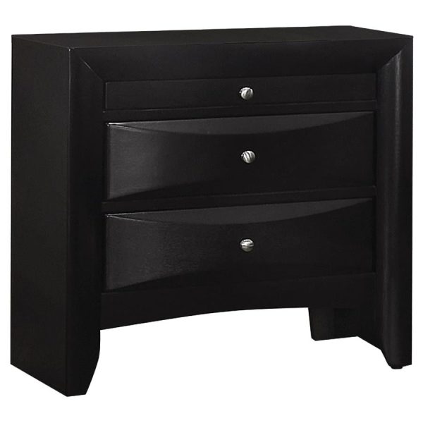 Briana Black Nightstand Online