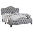 Bella Grey Eastern King Bed Online