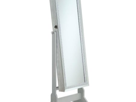 Elle Silver Jewelry Cheval Mirror Supply