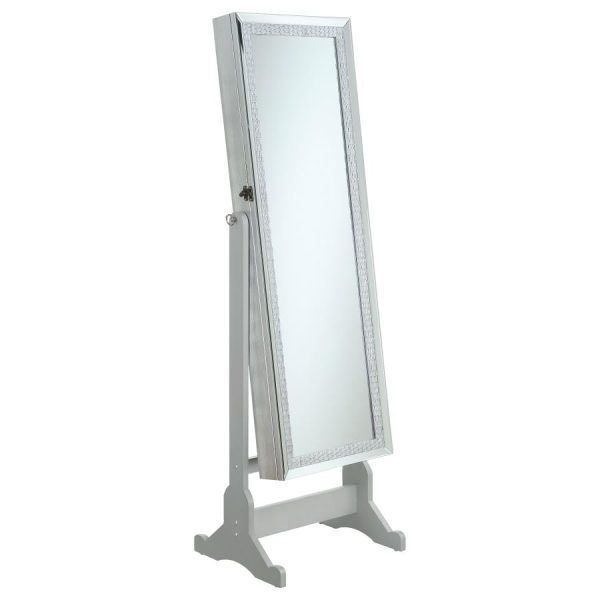 Elle Silver Jewelry Cheval Mirror Supply