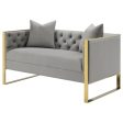 Eastbrook Grey Loveseat Online now