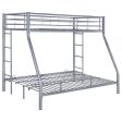 Hayward Silver Twin   Full Bunk Bed Online now