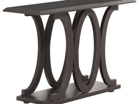 Shelly Brown Sofa Table For Cheap