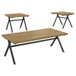 Colmar Brown 3 Pc Coffee Table Set on Sale