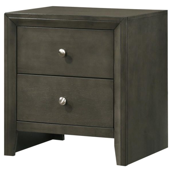 Serenity Grey Nightstand For Sale