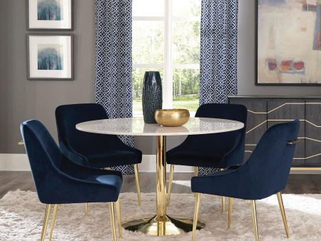 Kella Blue 5 Pc Dining Set Discount