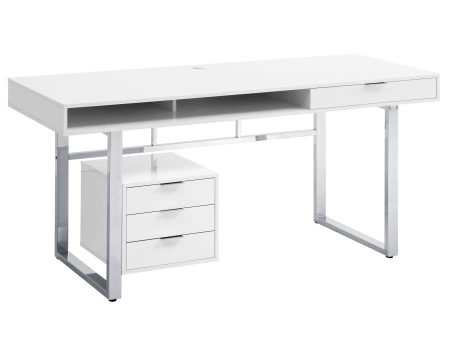 Whitman White Computer Desk Online