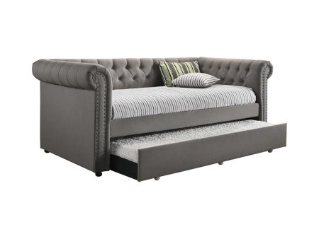 Kepner Grey Twin Daybed W  Trundle For Sale