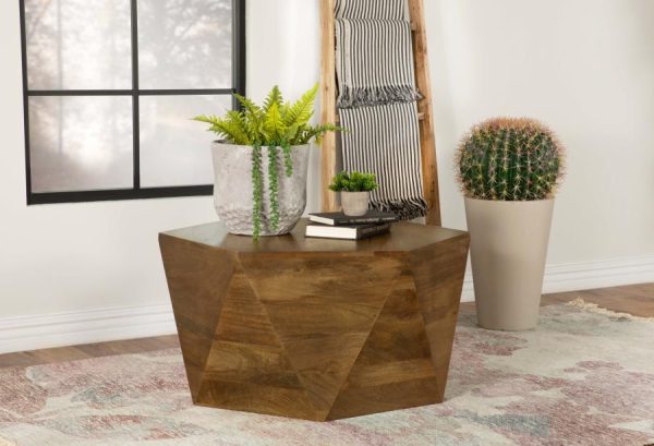 Zalika Brown Coffee Table Fashion