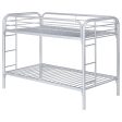 Morgan Silver Twin   Twin Bunk Bed Hot on Sale