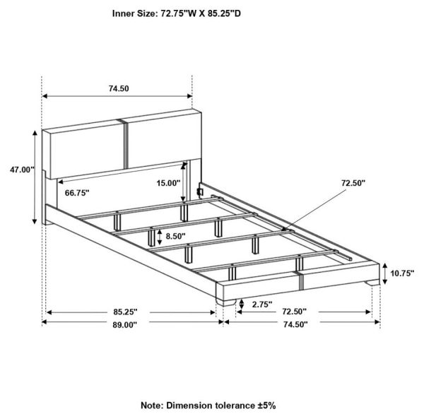 Conner Brown California King Bed Online