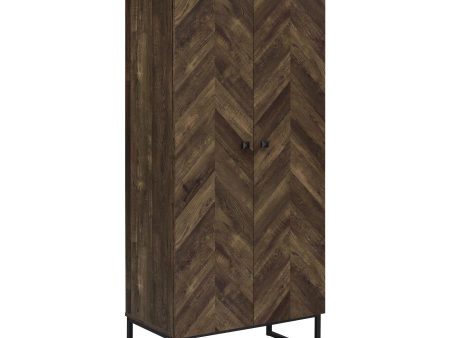 Carolyn Brown Tall Accent Cabinet Sale