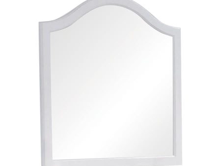 Dominique White Dresser Mirror Hot on Sale