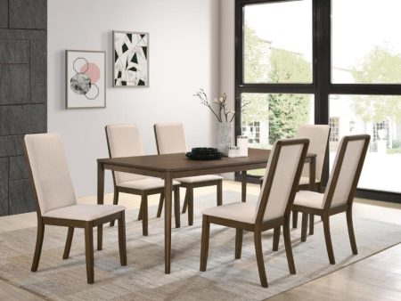 Wethersfield Brown 7 Pc Dining Set For Discount