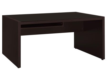 Skeena Brown Computer Desk Cheap