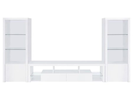 Jude White 3 Pc Entertainment Center Online Hot Sale