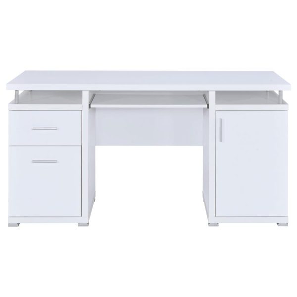 Tracy White Computer Desk For Sale