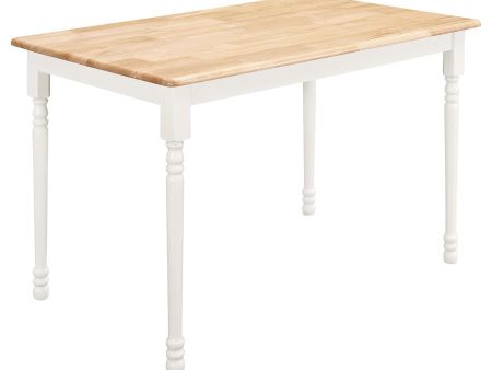 Taffee White Dining Table Fashion