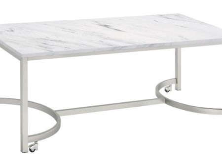 Leona White Coffee Table Online Sale