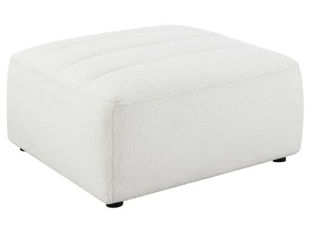 Sunny White Ottoman Online