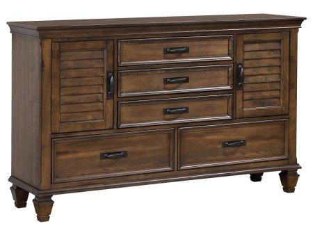 Franco Brown Dresser For Discount