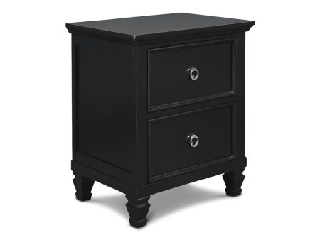 TAMARACK NIGHTSTAND- BLACK Hot on Sale