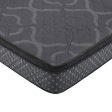 Bellamy Grey 12  Twin Pillow Top Pocket Coil Mattress For Cheap