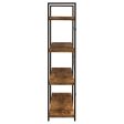 Cole Brown Bookcase For Cheap