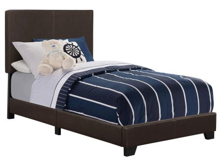 Dorian Brown Twin Bed For Sale