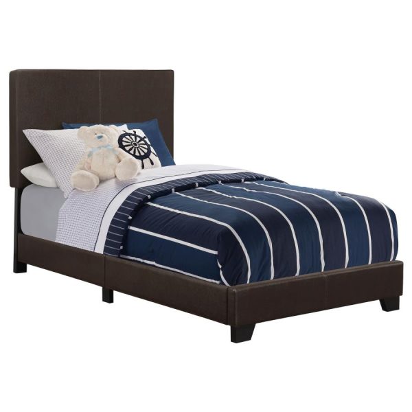 Dorian Brown Twin Bed For Sale