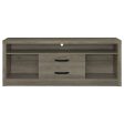 Burke Grey 3 Pc Entertainment Center Online now