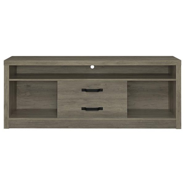 Burke Grey 3 Pc Entertainment Center Online now