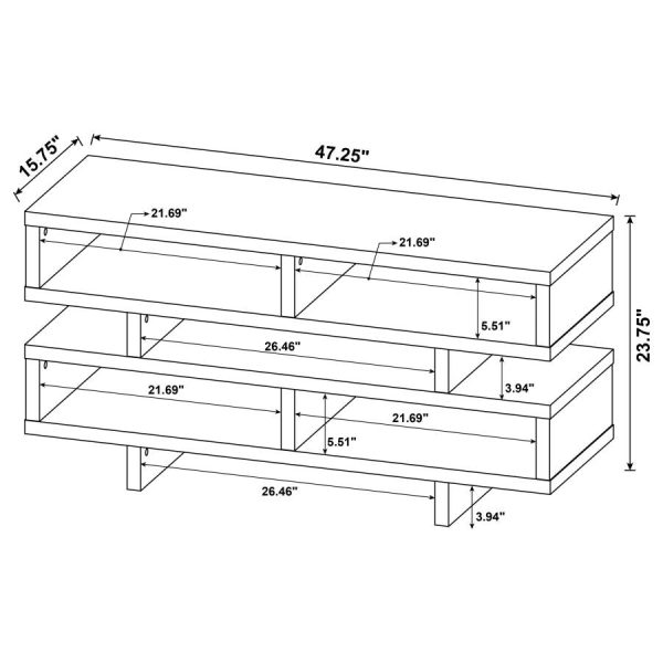 Parker Brown 48  Tv Stand Sale