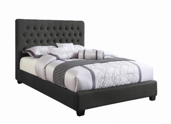 Chloe Grey California King Bed Online Hot Sale