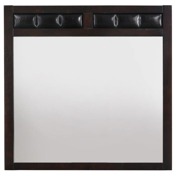 Carlton Brown Dresser Mirror Cheap