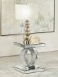 Breena Silver End Table Discount