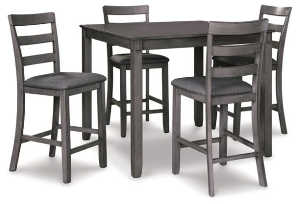 Bridson Dining Table and Chairs (Set of 5) Online Hot Sale