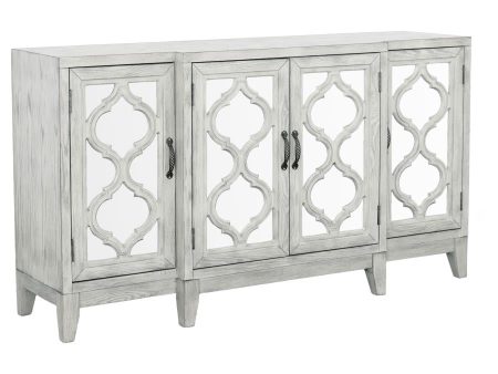 Mckellen White Accent Cabinet Online Hot Sale