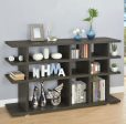 Santos Grey Console Bookcase on Sale